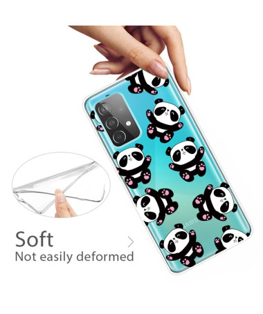 Coque Samsung Galaxy A32 4G Happy Pandas