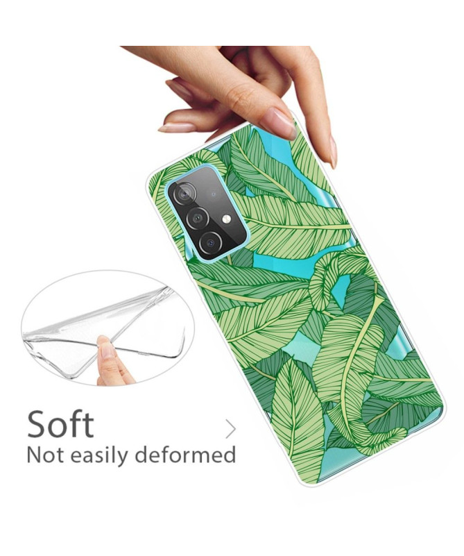 Coque Samsung Galaxy A32 4G Green Leaf