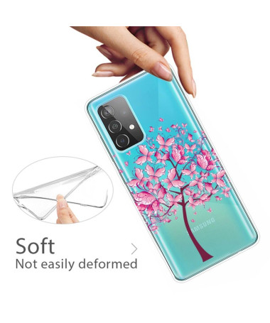 Coque Samsung Galaxy A32 4G arbre à papillons