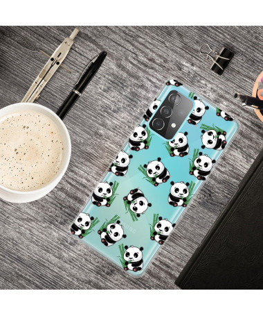 Coque Samsung Galaxy A32 4G Happy Pandas