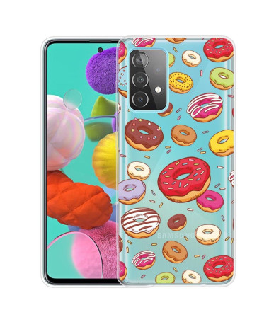 Coque Samsung Galaxy A32 4G multiples donuts