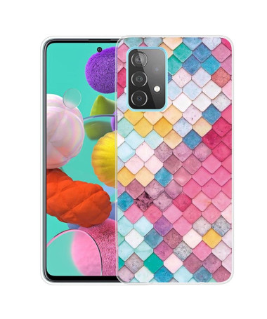 Coque Samsung Galaxy A32 4G Colorful Squares