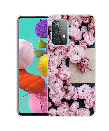 Coque Samsung Galaxy A32 4G Fleur ROSE