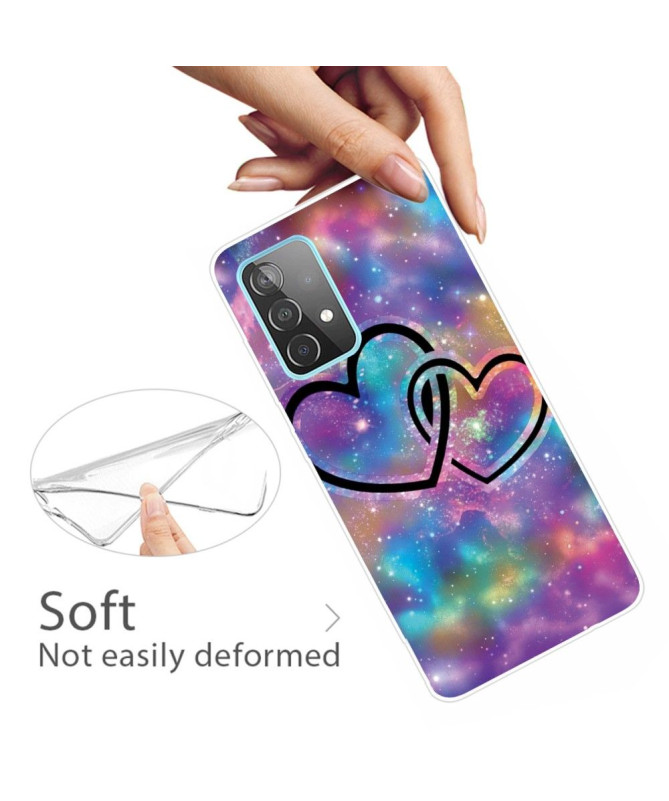 Coque Samsung Galaxy A32 5G Coeurs