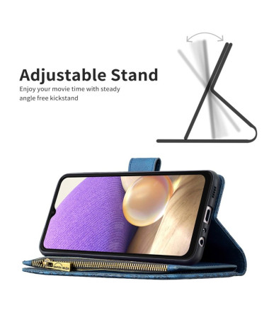 Housse portefeuille Samsung Galaxy A32 5G papillons volants