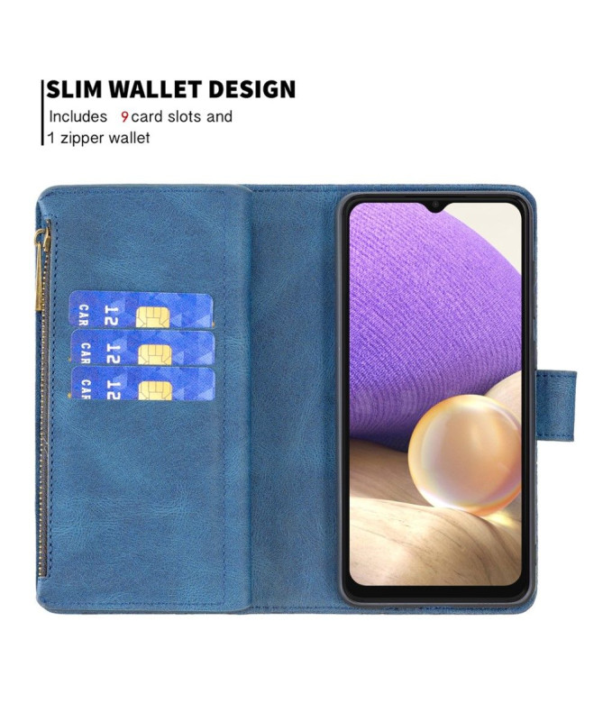 Housse portefeuille Samsung Galaxy A32 5G papillons volants