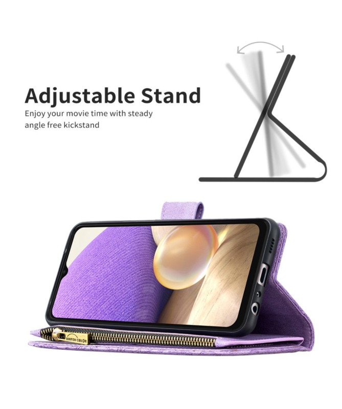 Housse portefeuille Samsung Galaxy A32 5G papillons volants