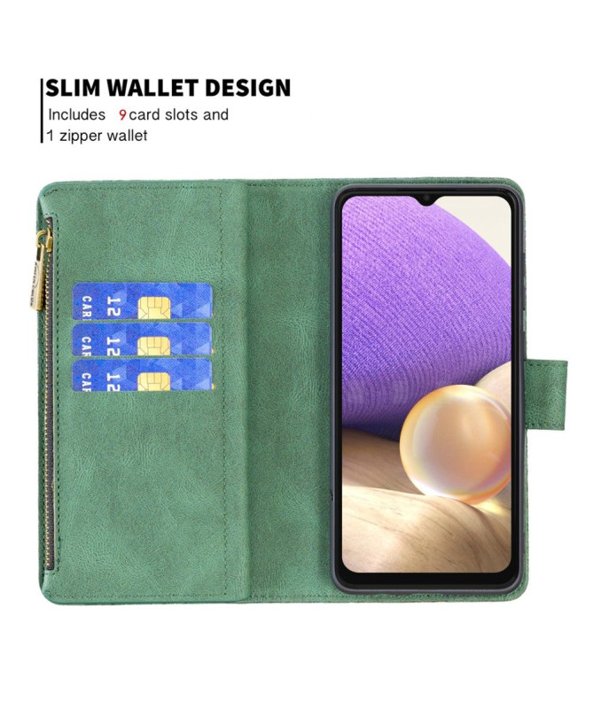 Housse portefeuille Samsung Galaxy A32 5G papillons volants