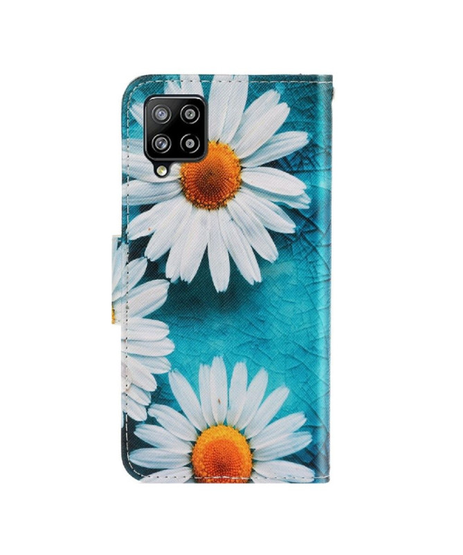 Housse Samsung Galaxy A22 4G Marguerite