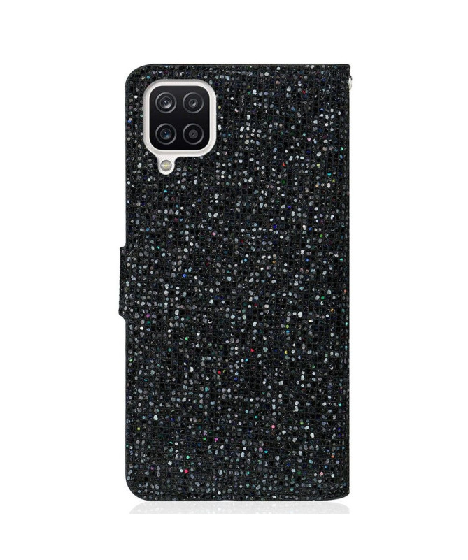 Housse Samsung Galaxy A22 4G Glitter Porte Cartes