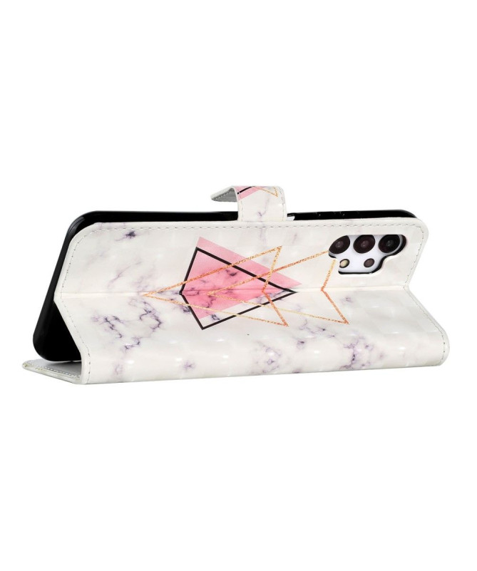 Housse Samsung Galaxy A32 5G motif triangles