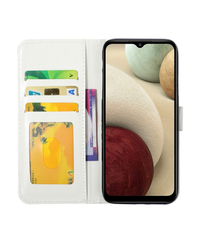 Housse Samsung Galaxy A22 4G papillons colorés