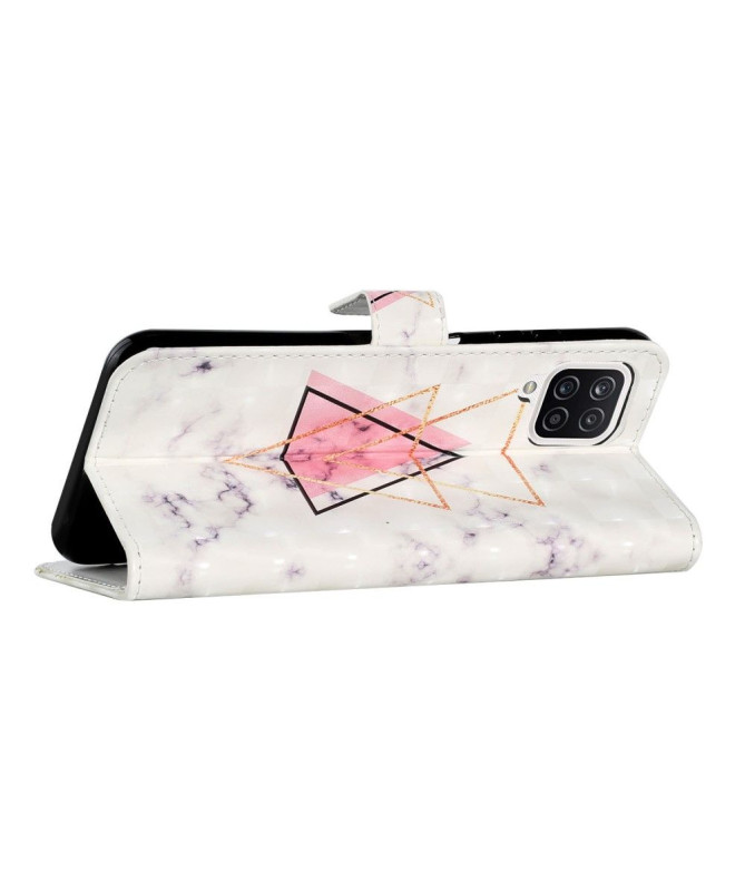 Housse Samsung Galaxy A22 4G motif triangles