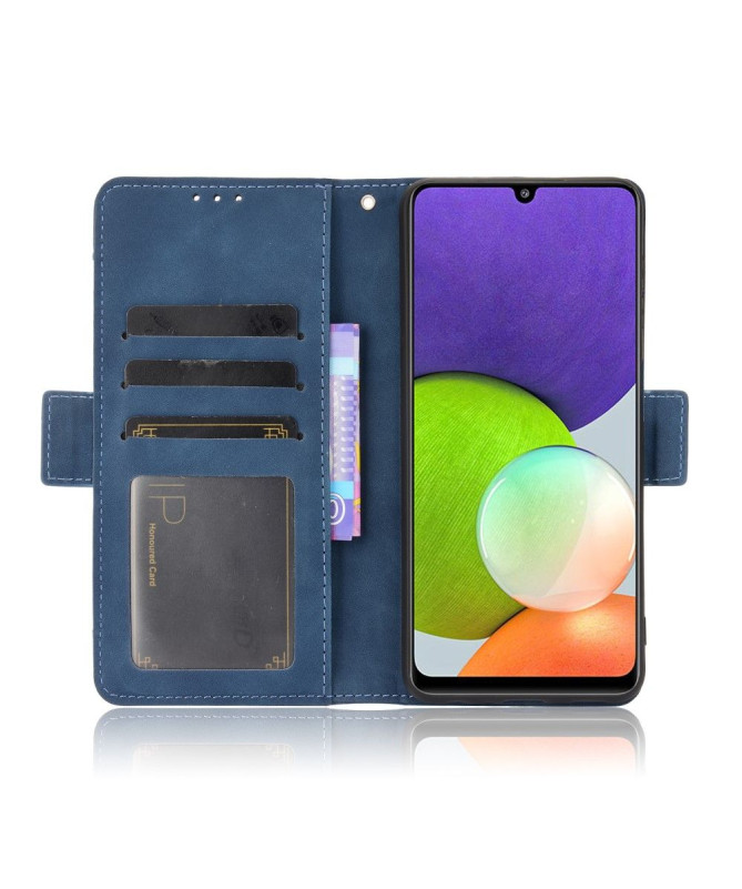 Housse Samsung Galaxy A22 4G Premium avec Porte Cartes