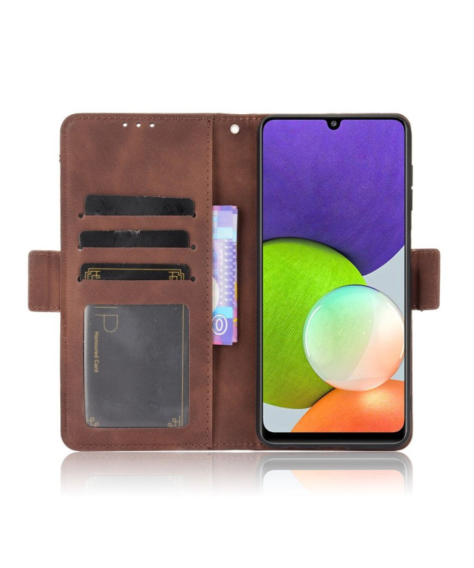 Housse Samsung Galaxy A22 4G Premium avec Porte Cartes