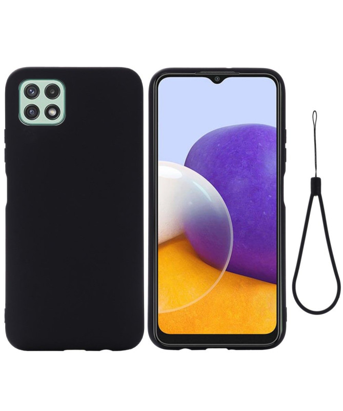 Coque Samsung Galaxy A22 5G Puro silicone liquide