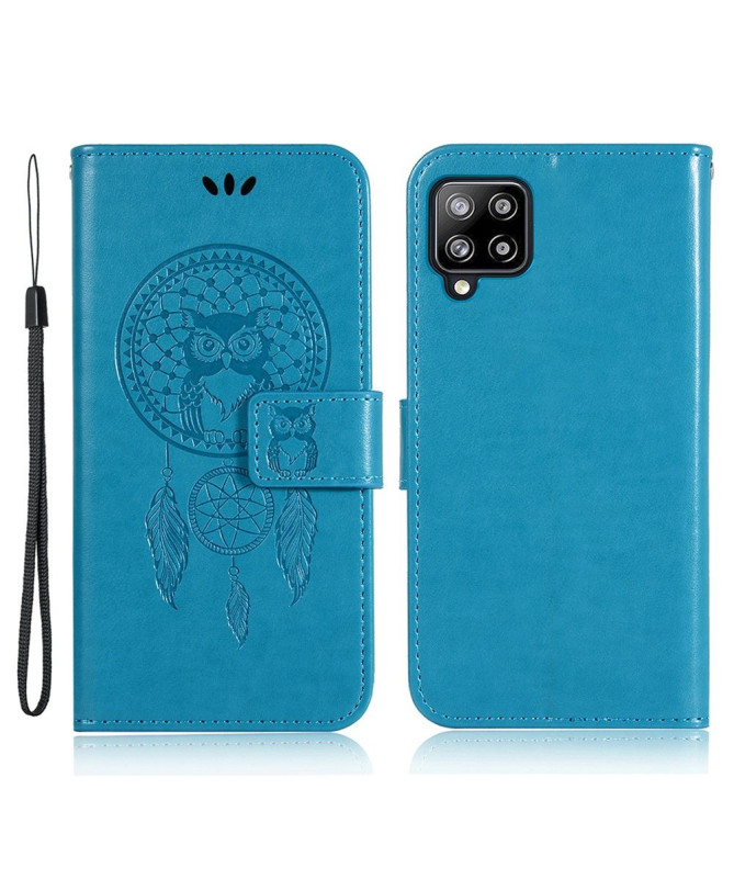 Housse Samsung Galaxy A22 4G hibou attrape rêves