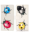 Housse Samsung Galaxy A22 4G Coccinelles