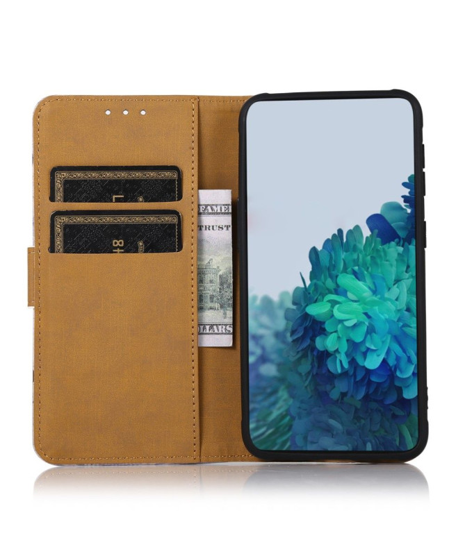 Housse Samsung Galaxy A22 4G Arbre à fleurs