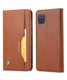 Housse Samsung Galaxy A22 4G Stand Case effet cuir