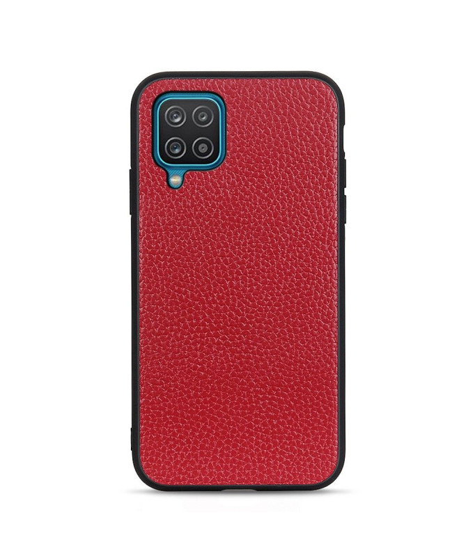 Coque Samsung Galaxy A12 / M12 cuir véritable grainé