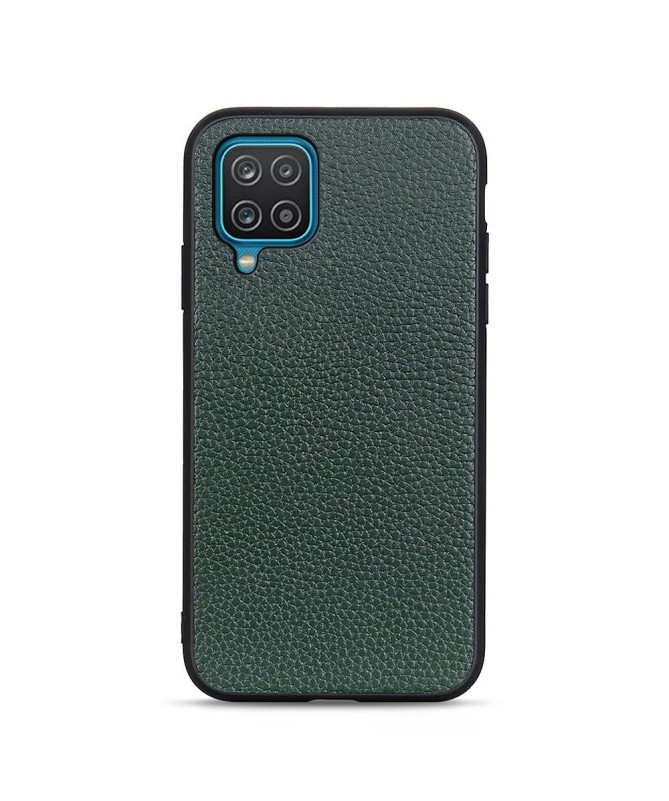 Coque Samsung Galaxy A12 / M12 cuir véritable grainé