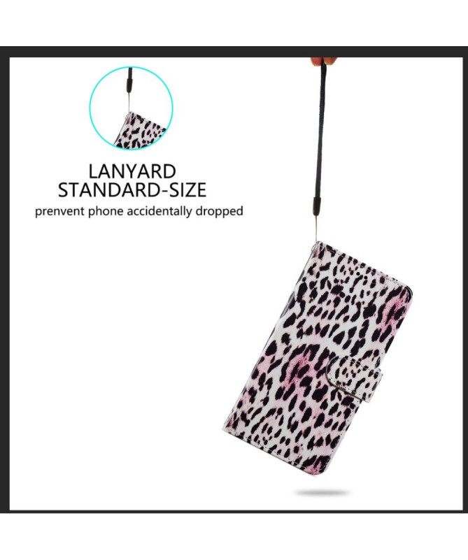 Housse Samsung Galaxy A12 / M12 Motif Leopard