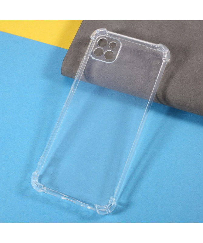 Coque Samsung Galaxy A22 5G transparente angles renforcés