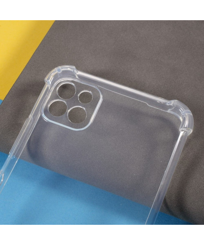 Coque Samsung Galaxy A22 5G transparente angles renforcés