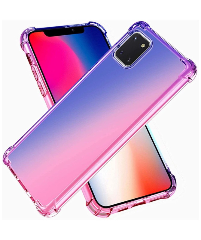 Coque Samsung Galaxy A22 5G Transparente Bicolore