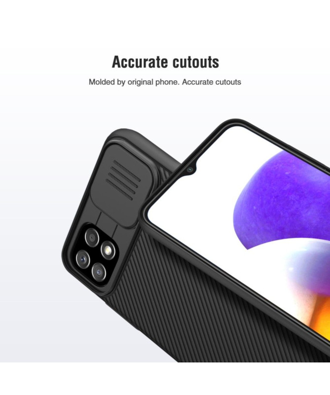 CamShield - Coque Samsung Galaxy A22 5G avec cache objectif arrière