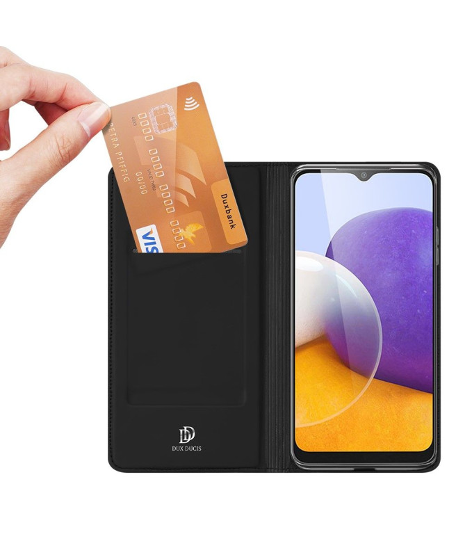 Étui Samsung Galaxy A22 5G Business Effet Satiné