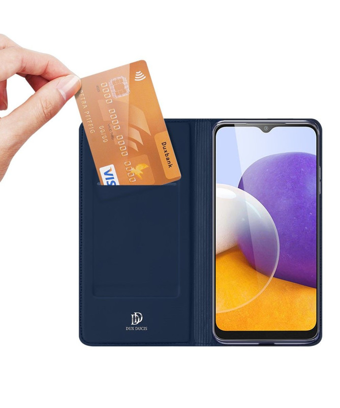 Étui Samsung Galaxy A22 5G Business Effet Satiné