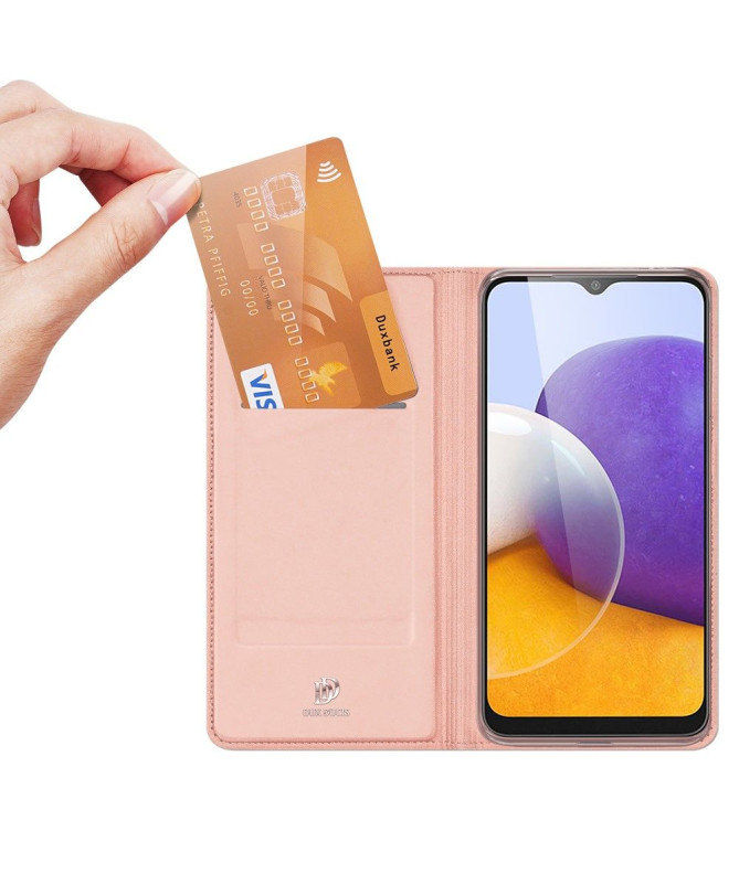 Étui Samsung Galaxy A22 5G Business Effet Satiné