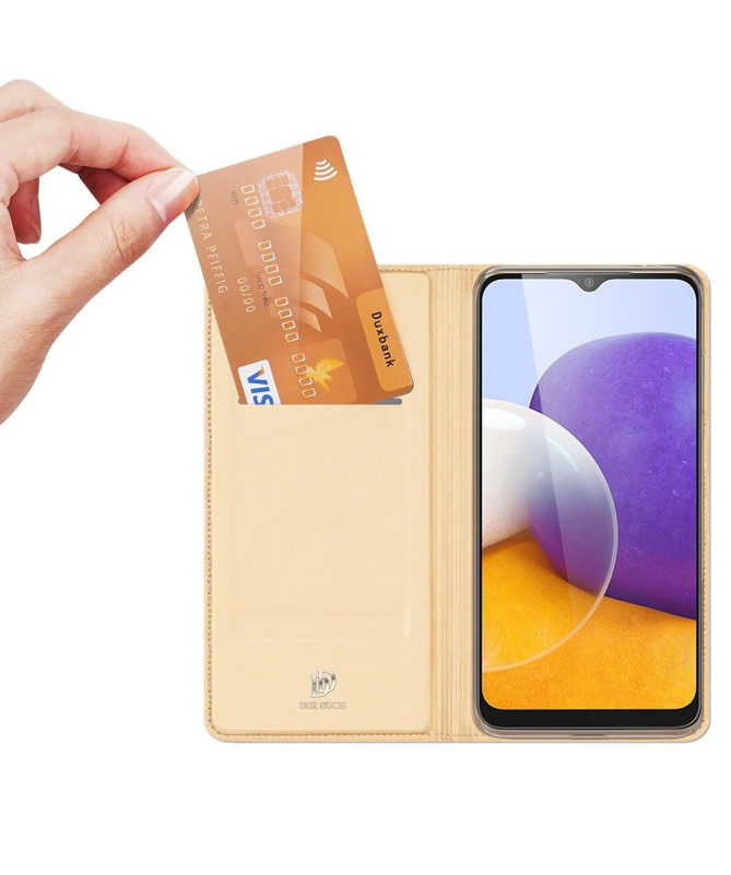 Étui Samsung Galaxy A22 5G Business Effet Satiné