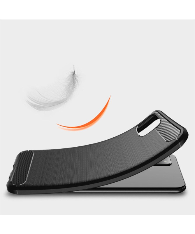 Coque Samsung Galaxy A22 5G flexible effet brossé