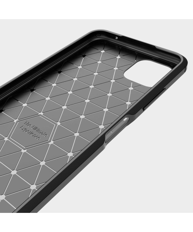 Coque Samsung Galaxy A22 5G flexible effet brossé