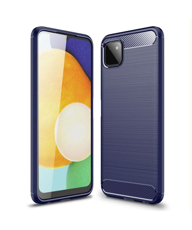 Coque Samsung Galaxy A22 5G flexible effet brossé