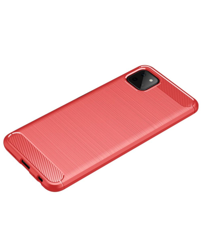 Coque Samsung Galaxy A22 5G flexible effet brossé