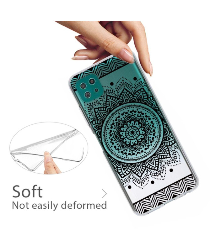 Coque Samsung Galaxy A22 5G Mandala Dentelle