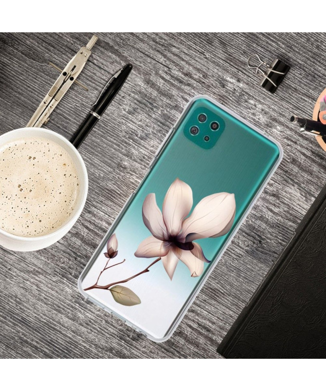 Coque Samsung Galaxy A22 5G fleur sauvage