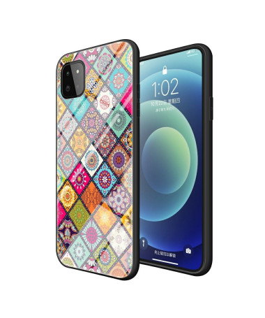 Coque Samsung Galaxy A22 5G Kaleidoscope Mandala avec support