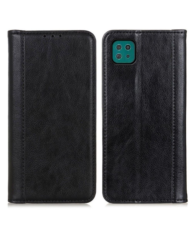 Étui Samsung Galaxy A22 5G folio Sylvestre simili cuir
