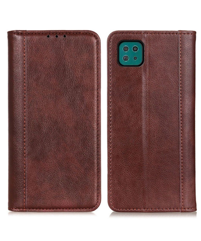 Étui Samsung Galaxy A22 5G folio Sylvestre simili cuir