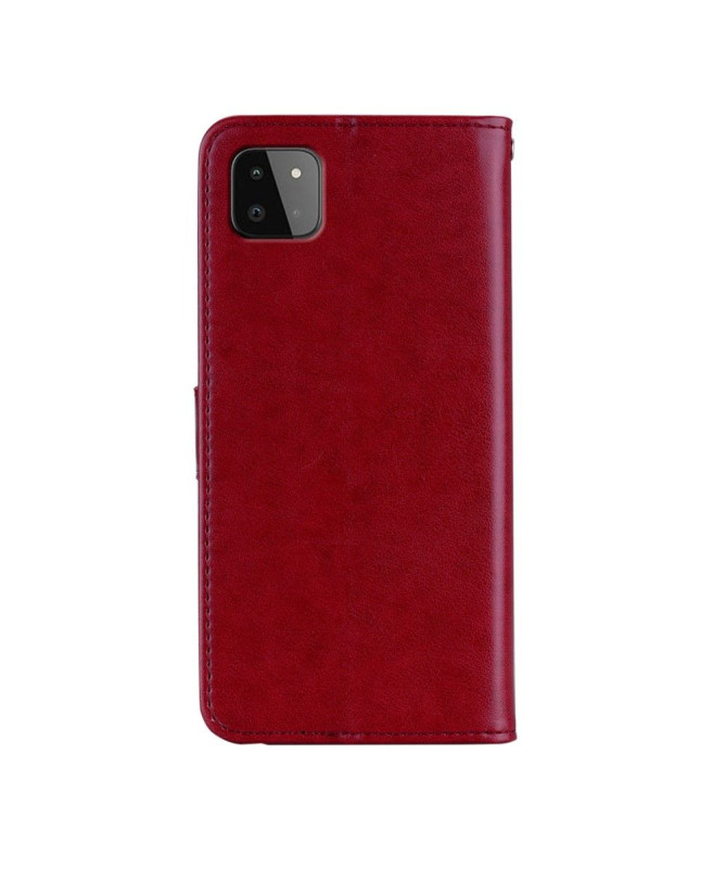 Housse Samsung Galaxy A22 5G Hibou en relief