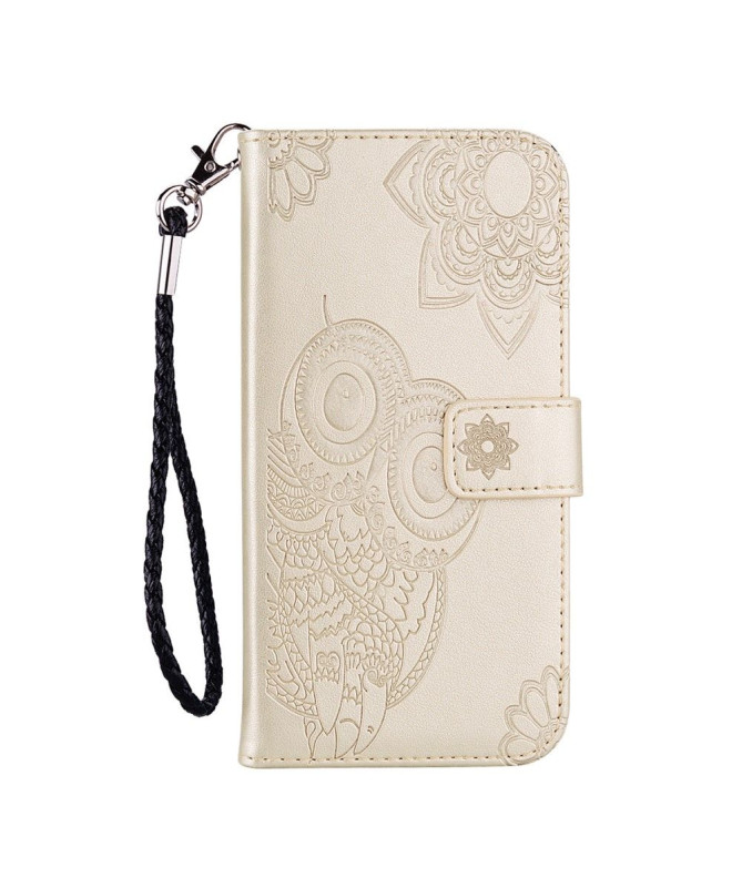 Housse Samsung Galaxy A22 5G Hibou en relief