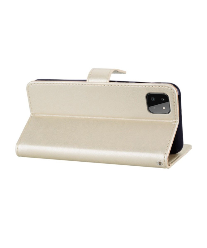 Housse Samsung Galaxy A22 5G Hibou en relief