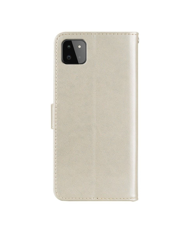 Housse Samsung Galaxy A22 5G Hibou en relief