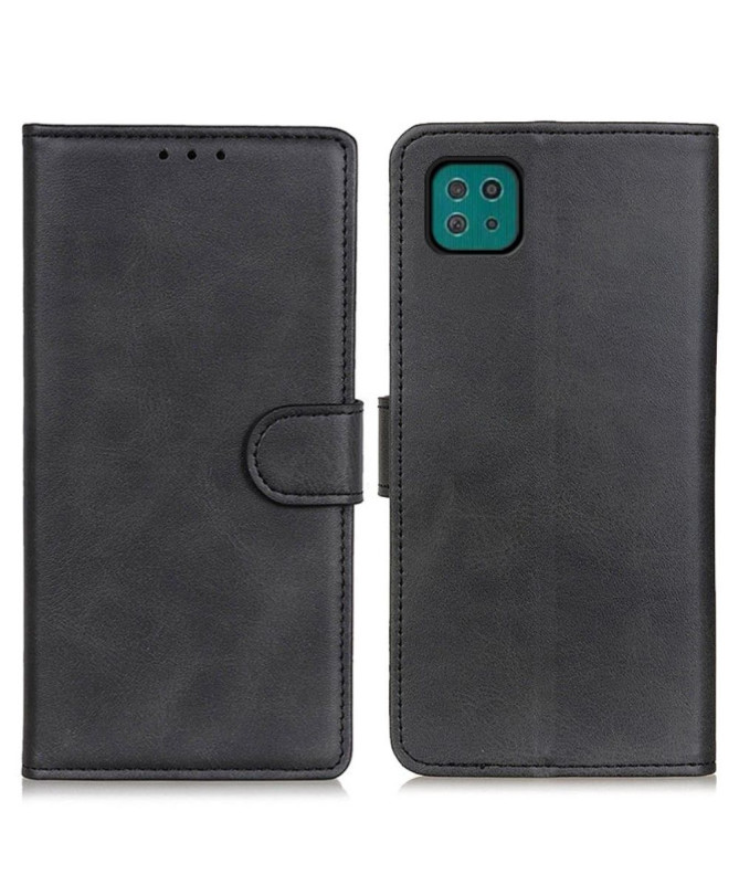 Housse Samsung Galaxy A22 5G Marius effet cuir mat