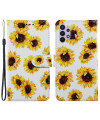 Housse Samsung Galaxy A32 5G Tournesol Fleur